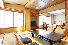 Japanese style and western style 10-mat room + twin
